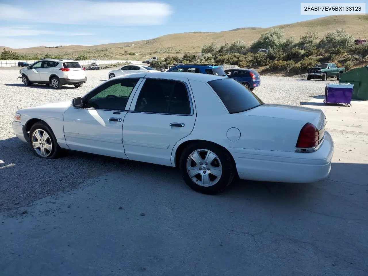 2011 Ford Crown Victoria Lx VIN: 2FABP7EV5BX133123 Lot: 61694065