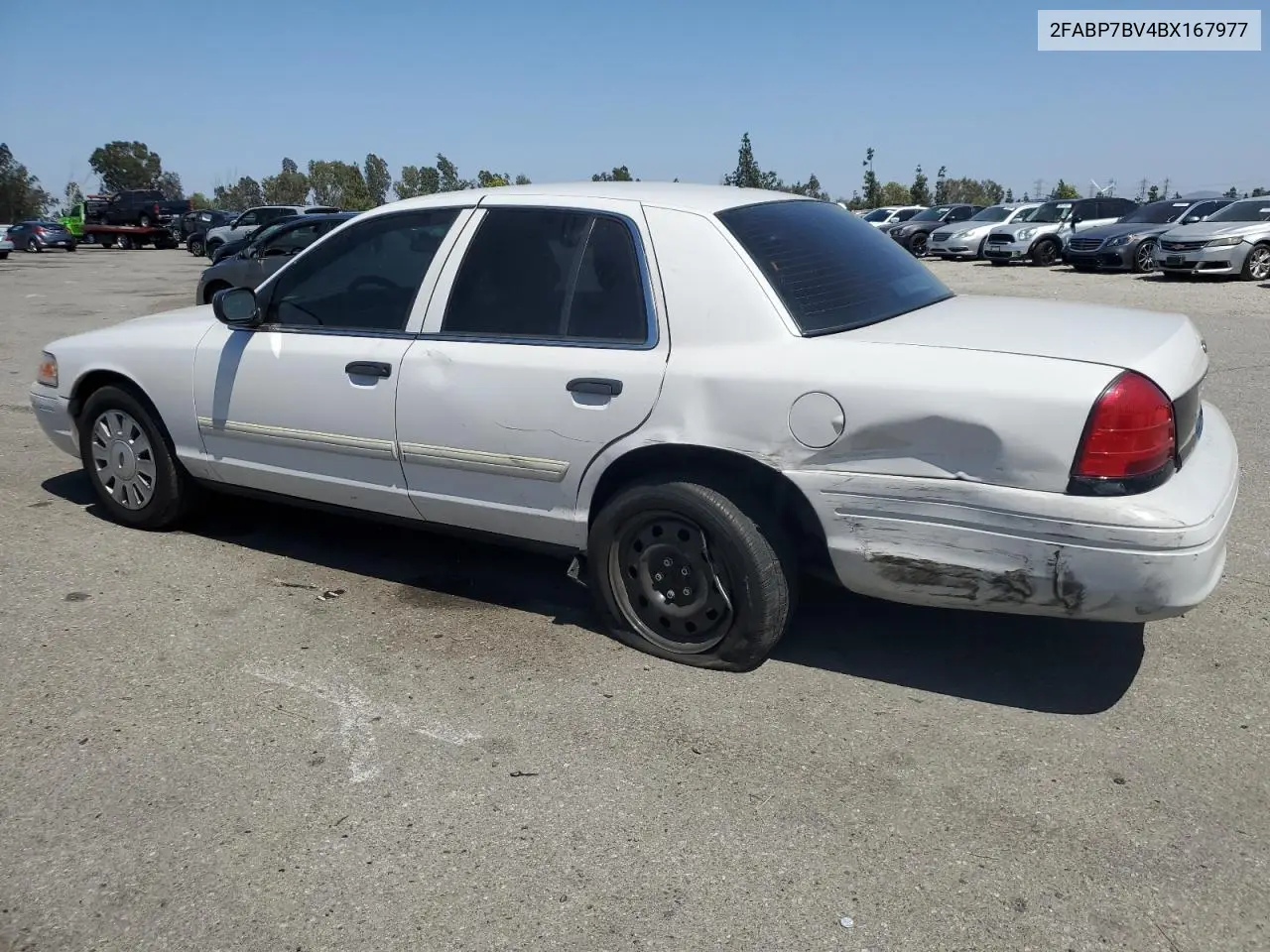 2011 Ford Crown Victoria Police Interceptor VIN: 2FABP7BV4BX167977 Lot: 61819025
