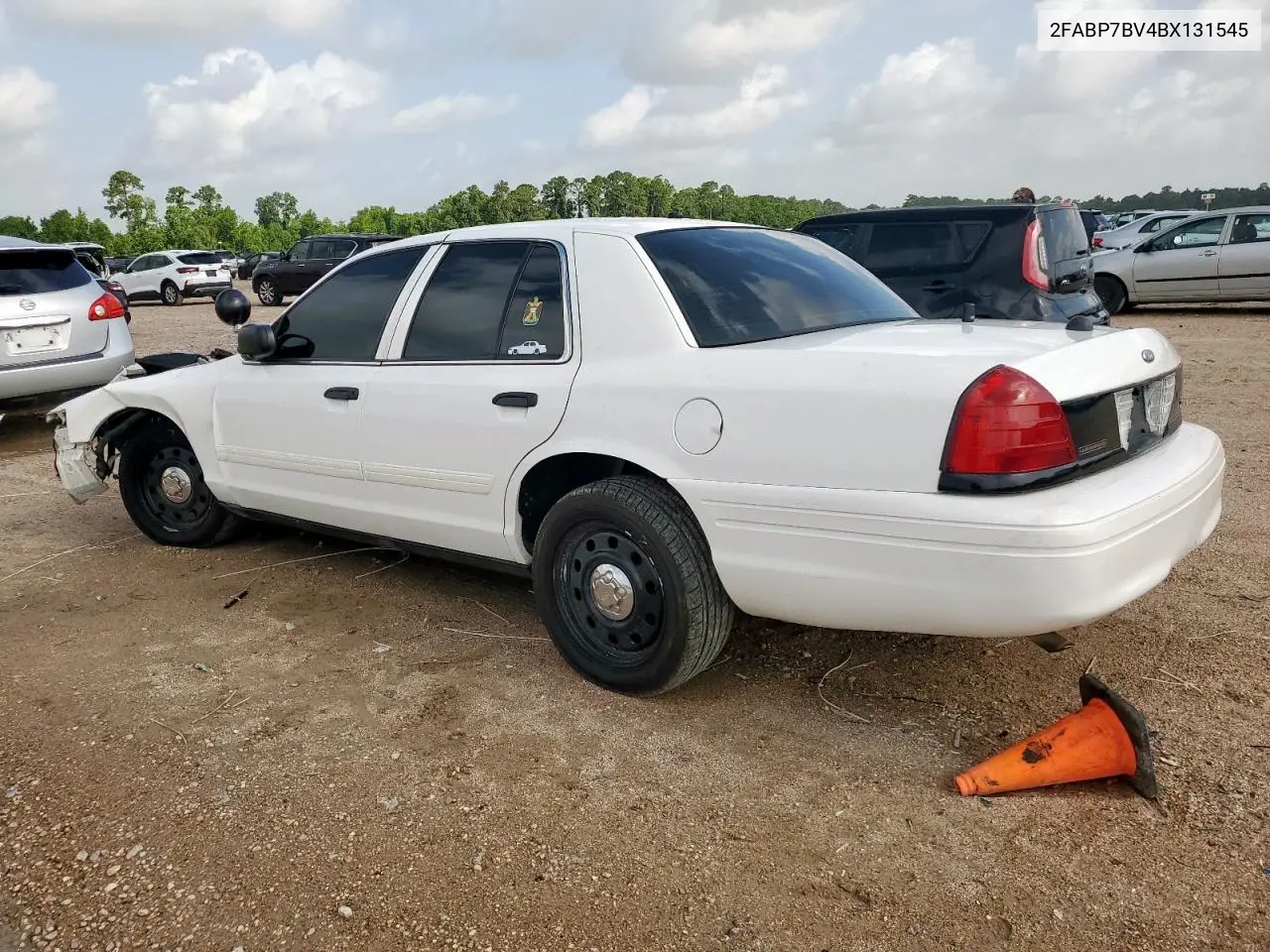 2011 Ford Crown Victoria Police Interceptor VIN: 2FABP7BV4BX131545 Lot: 62746675
