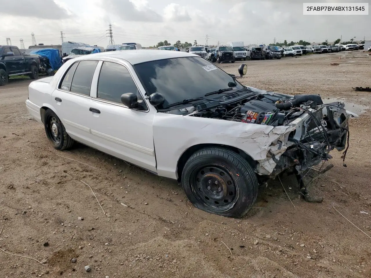2011 Ford Crown Victoria Police Interceptor VIN: 2FABP7BV4BX131545 Lot: 62746675