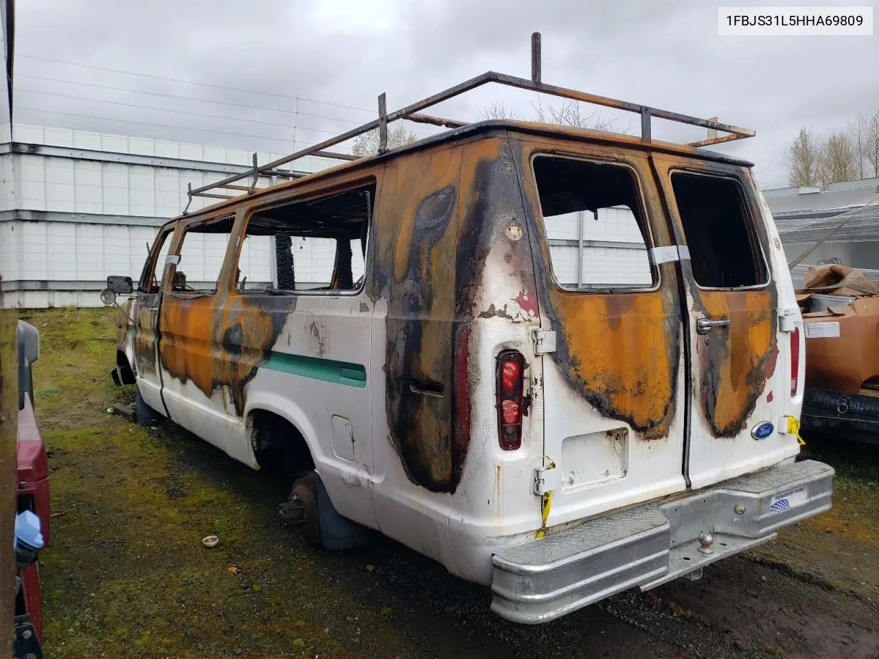 1987 Ford Econoline E350 Super Duty VIN: 1FBJS31L5HHA69809 Lot: 48744525