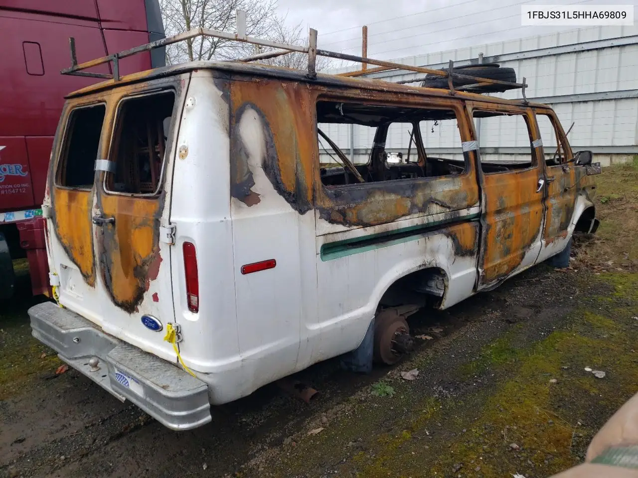 1987 Ford Econoline E350 Super Duty VIN: 1FBJS31L5HHA69809 Lot: 48744525