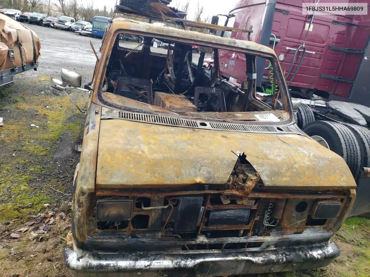 1987 Ford Econoline E350 Super Duty VIN: 1FBJS31L5HHA69809 Lot: 48744525