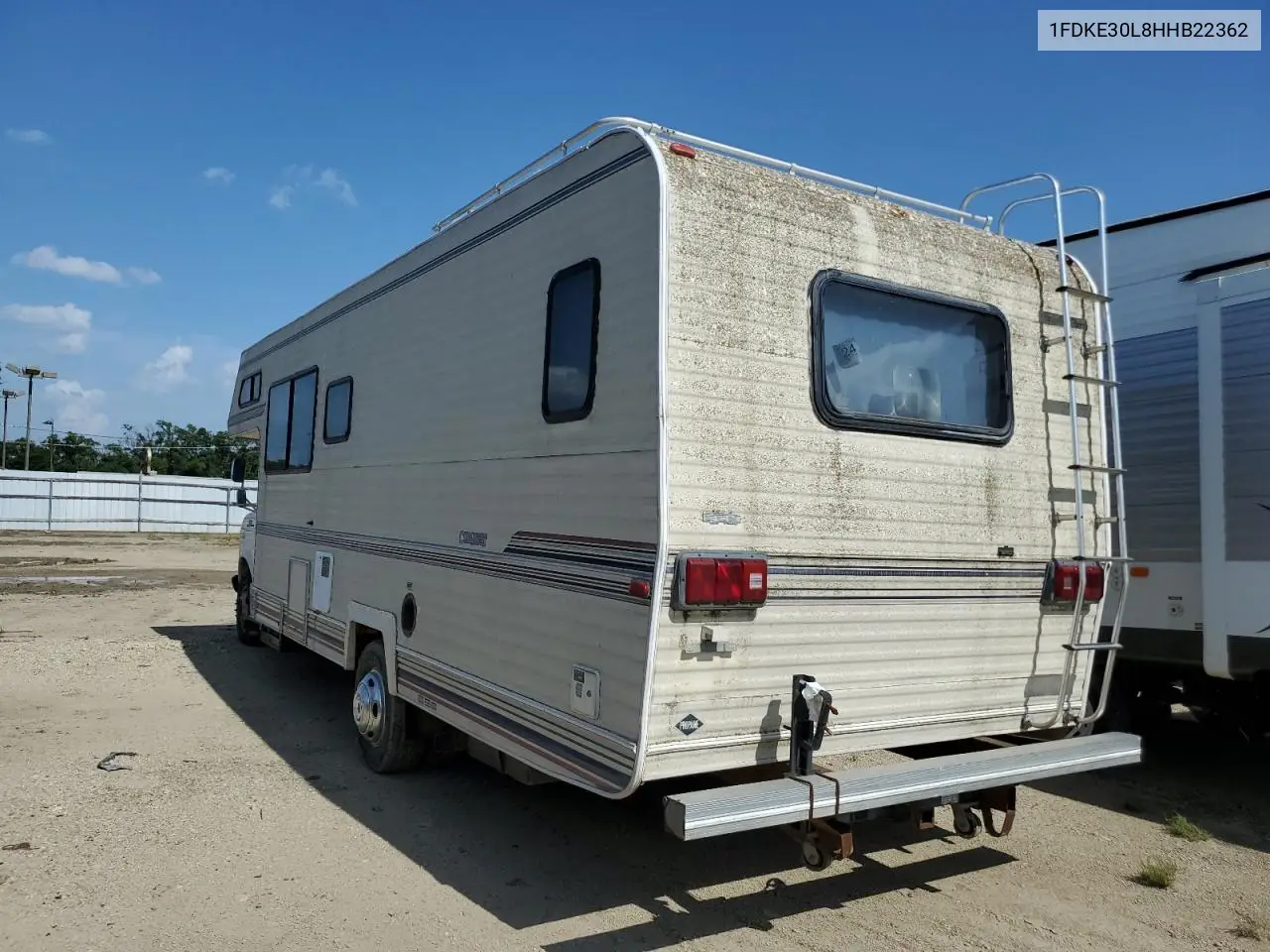 1987 Ford Econoline E350 Cutaway Van VIN: 1FDKE30L8HHB22362 Lot: 61780445