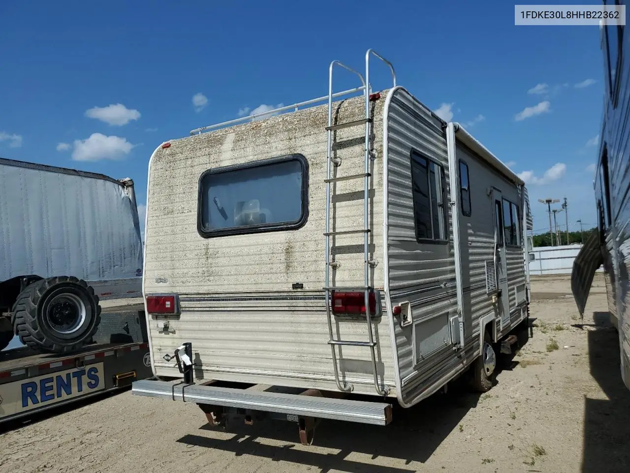 1987 Ford Econoline E350 Cutaway Van VIN: 1FDKE30L8HHB22362 Lot: 61780445