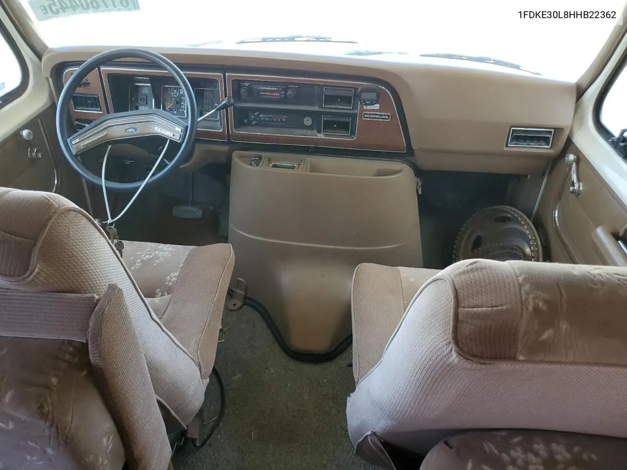 1987 Ford Econoline E350 Cutaway Van VIN: 1FDKE30L8HHB22362 Lot: 61780445