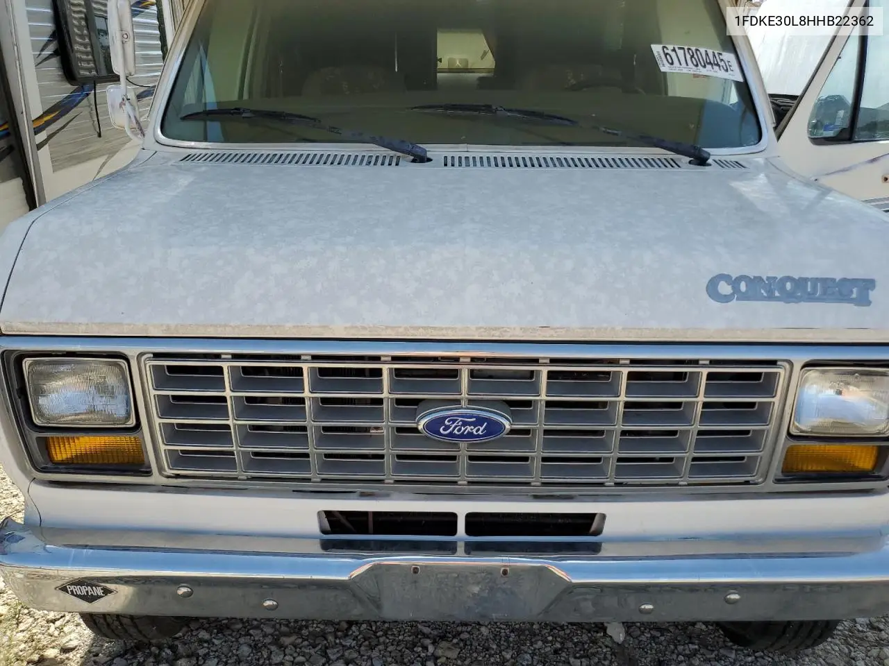 1987 Ford Econoline E350 Cutaway Van VIN: 1FDKE30L8HHB22362 Lot: 61780445