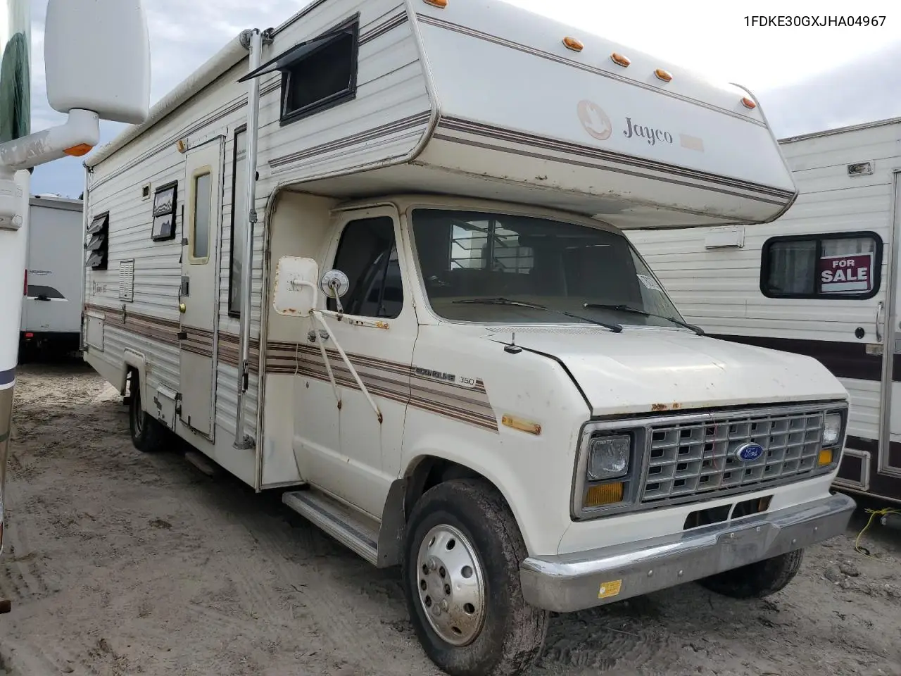 1988 Ford Econoline E350 Cutaway Van VIN: 1FDKE30GXJHA04967 Lot: 46941425