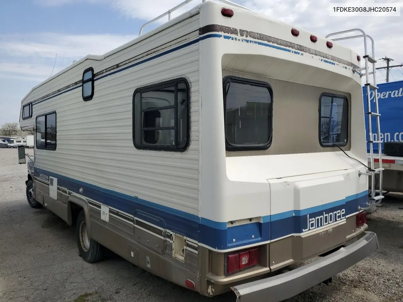 1988 Ford Econoline E350 Cutaway Van VIN: 1FDKE30G8JHC20574 Lot: 53266255
