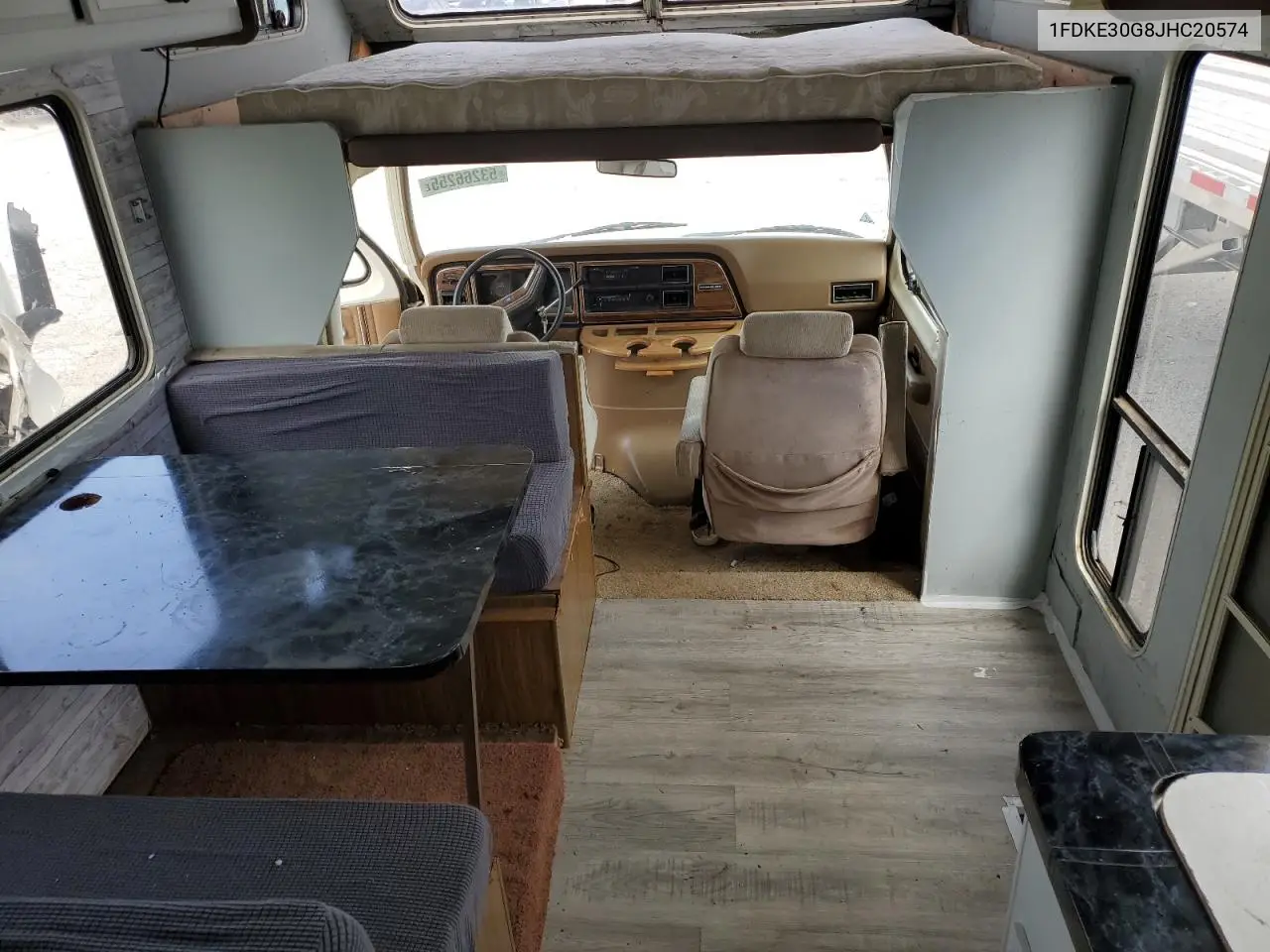 1988 Ford Econoline E350 Cutaway Van VIN: 1FDKE30G8JHC20574 Lot: 53266255