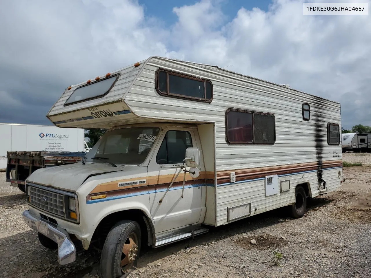 1988 Ford Econoline E350 Cutaway Van VIN: 1FDKE30G6JHA04657 Lot: 65525174