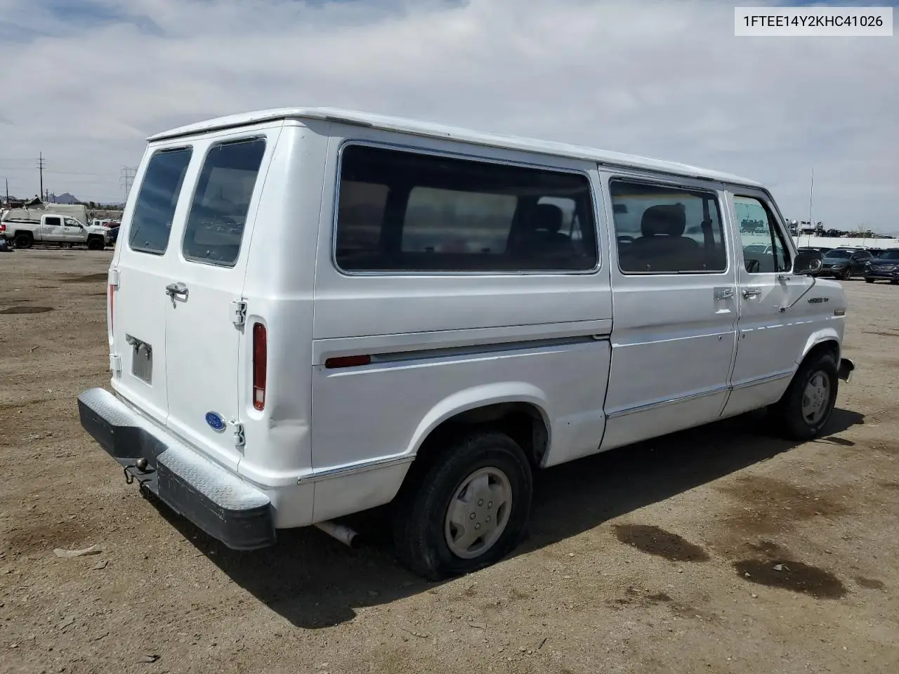 1989 Ford Econoline E150 Van VIN: 1FTEE14Y2KHC41026 Lot: 49440055