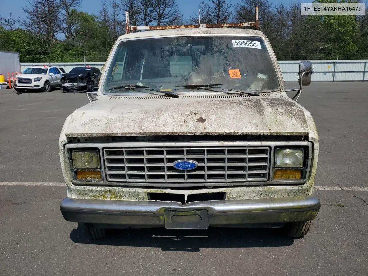 1989 Ford Econoline E150 Van VIN: 1FTEE14YXKHA16479 Lot: 59866955