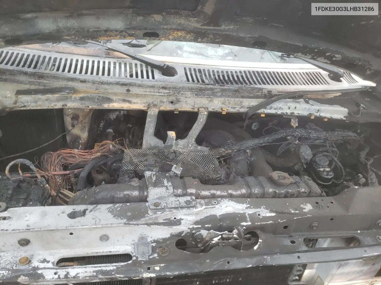 1990 Ford Econoline E350 Cutaway Van VIN: 1FDKE30G3LHB31286 Lot: 51242905