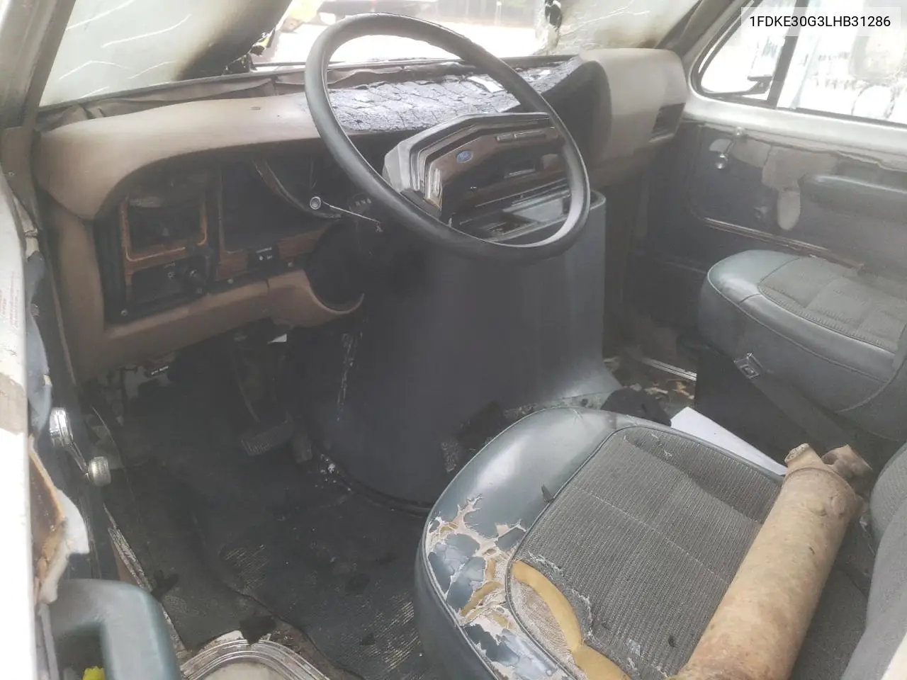 1990 Ford Econoline E350 Cutaway Van VIN: 1FDKE30G3LHB31286 Lot: 51242905