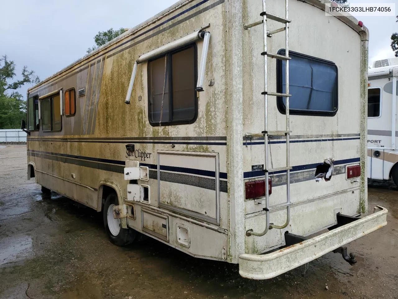1990 Ford Econoline E350 Motor Home Chassis VIN: 1FCKE33G3LHB74056 Lot: 80562464