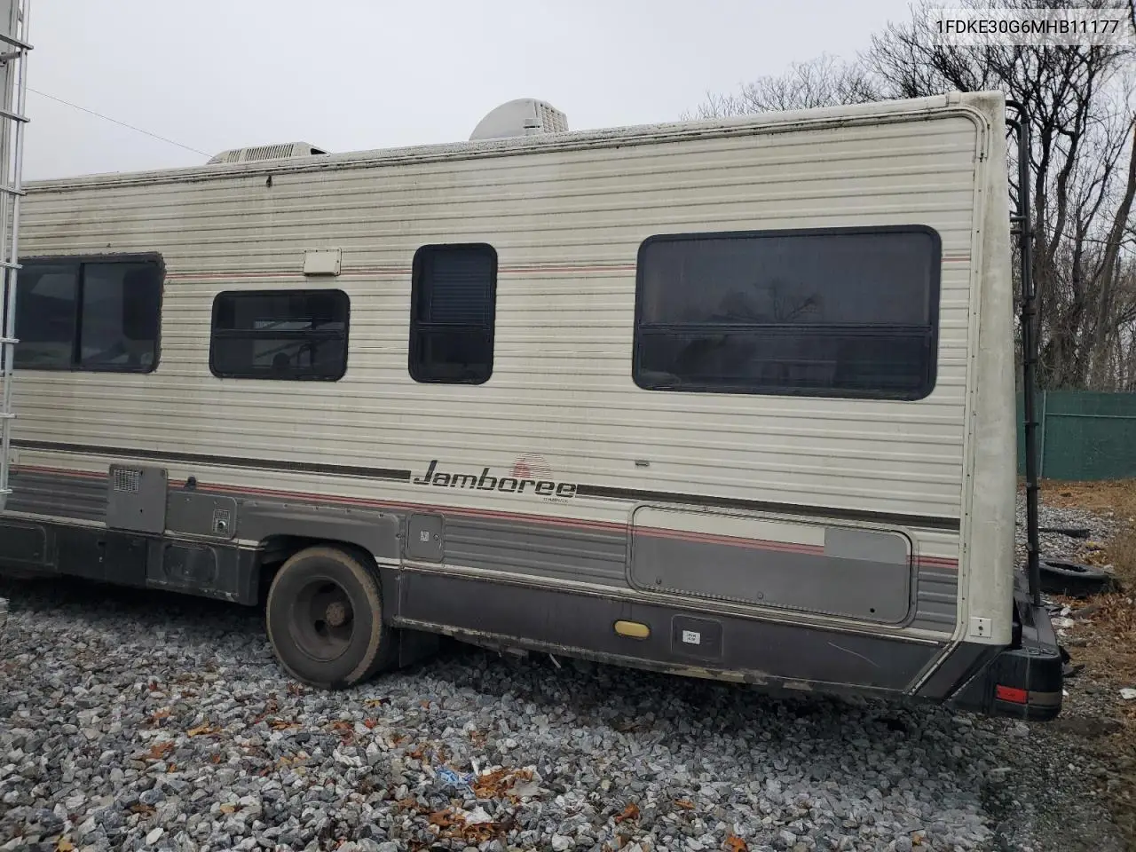 1991 Ford Econoline E350 Cutaway Van VIN: 1FDKE30G6MHB11177 Lot: 52108255