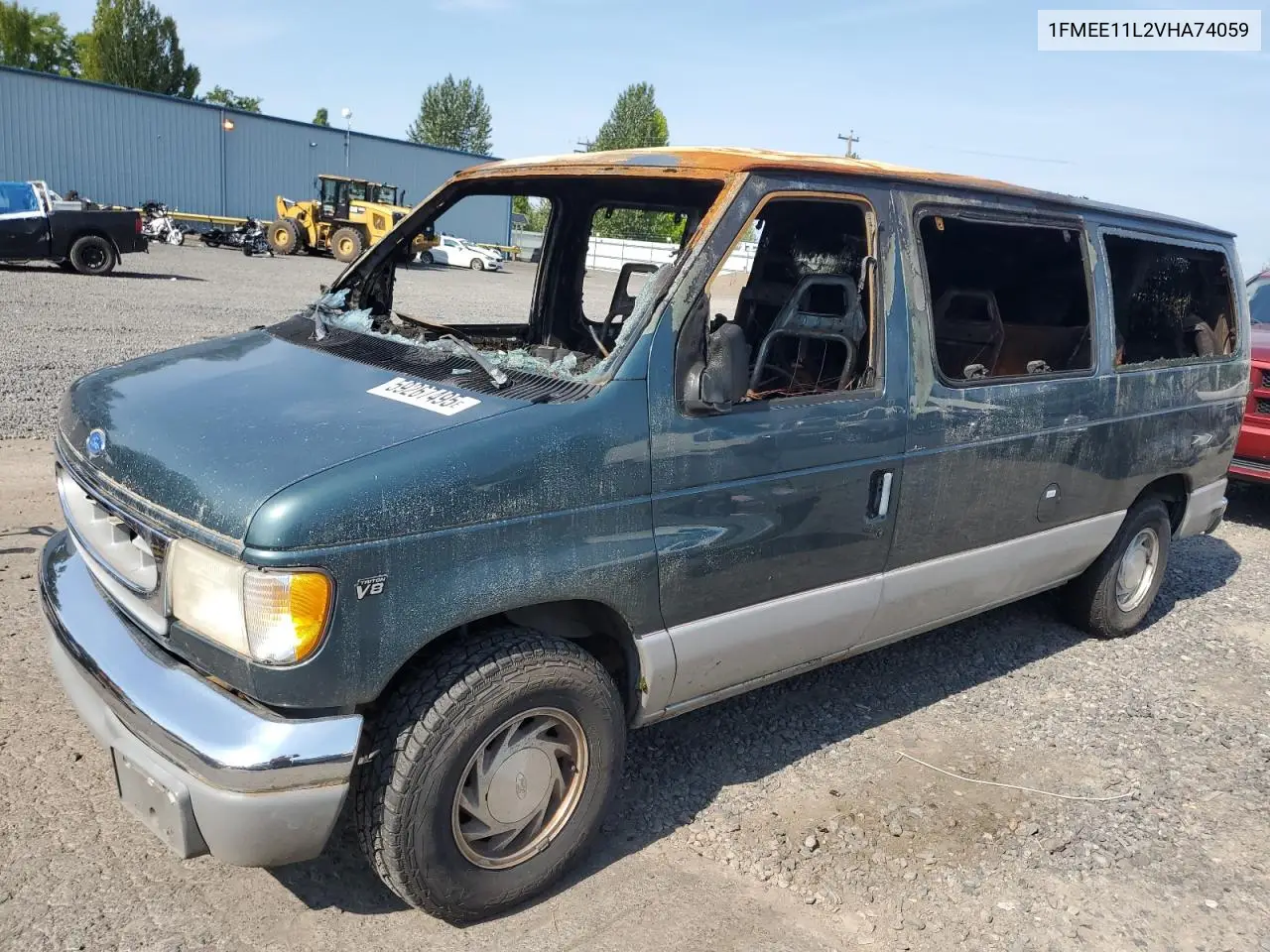 1997 Ford Econoline E150 VIN: 1FMEE11L2VHA74059 Lot: 59267495