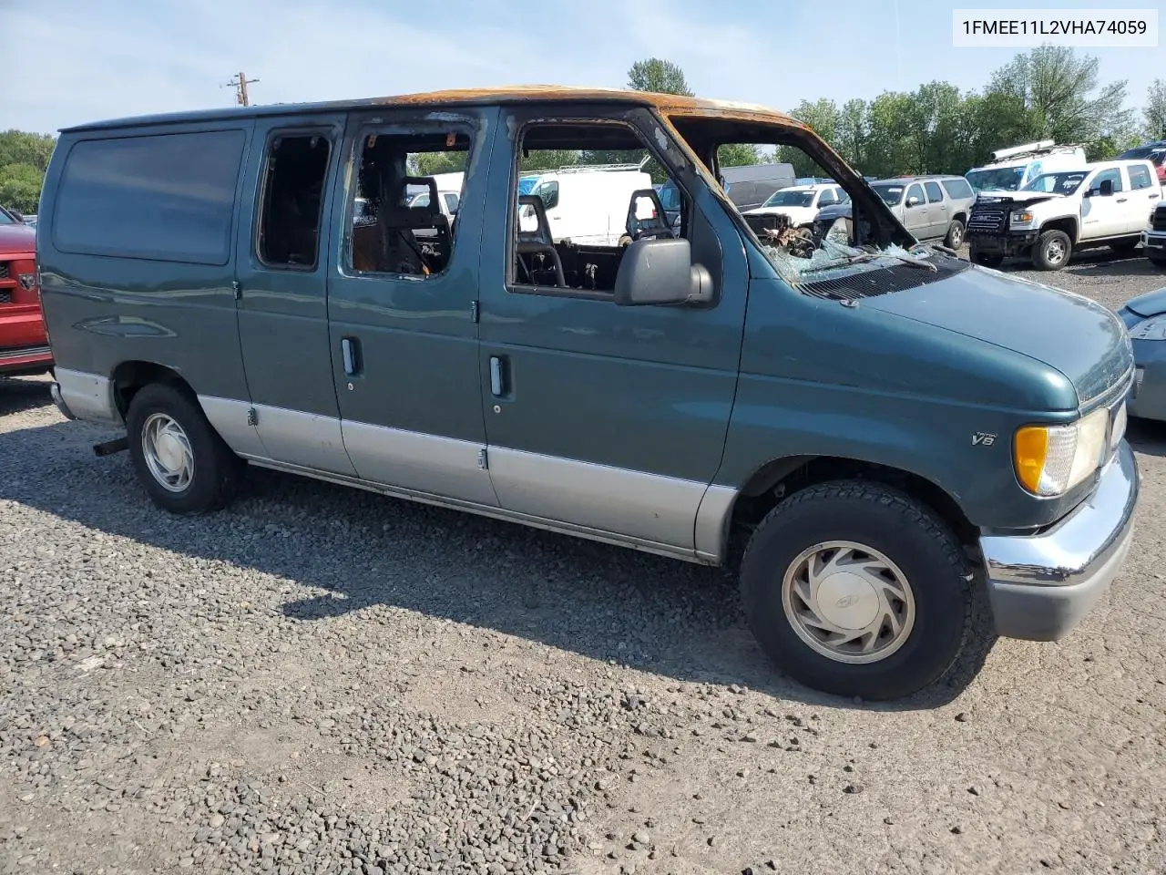 1997 Ford Econoline E150 VIN: 1FMEE11L2VHA74059 Lot: 59267495