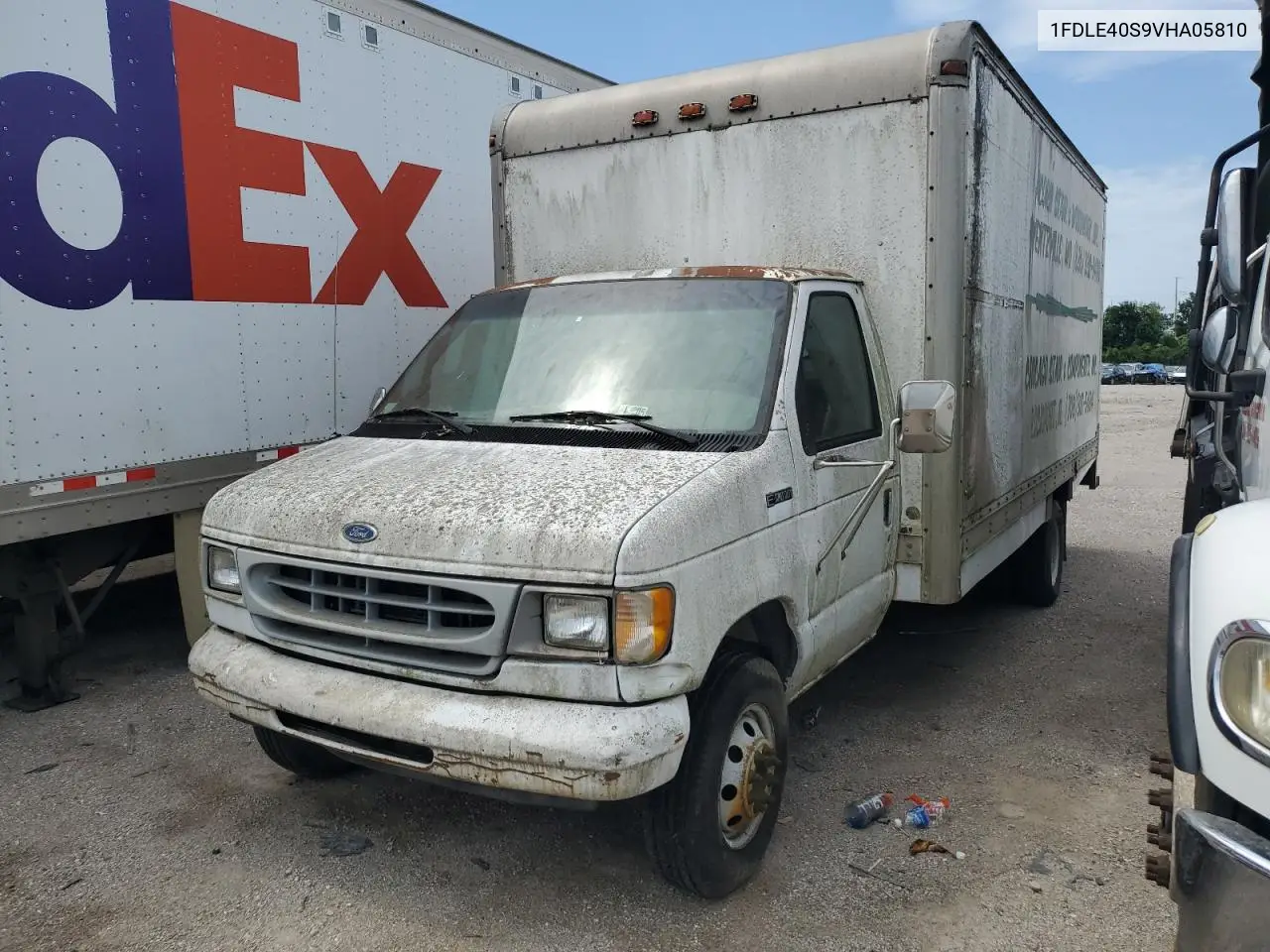 1997 Ford Econoline E450 Super Duty Cutaway Van Rv VIN: 1FDLE40S9VHA05810 Lot: 62400815