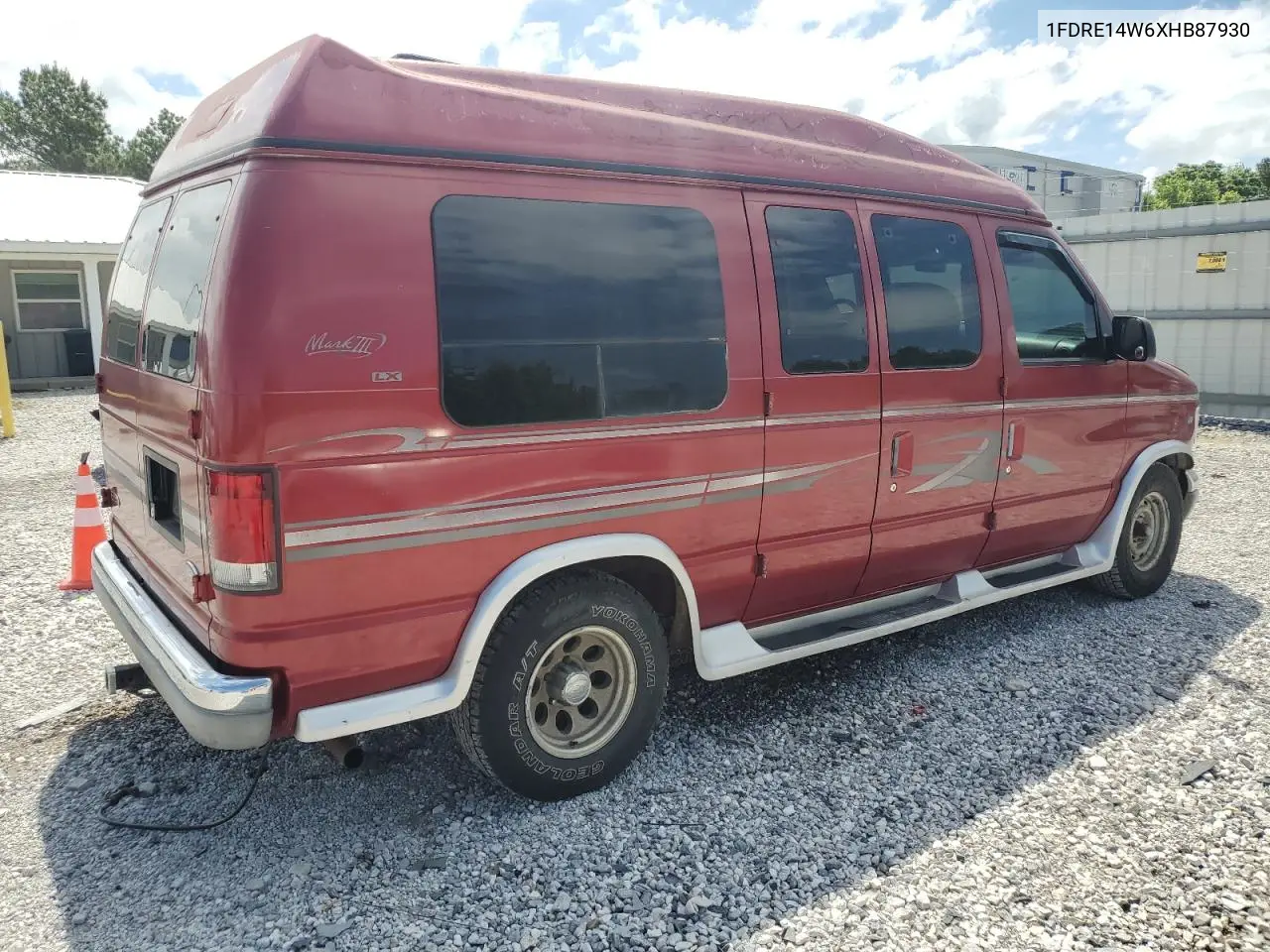 1999 Ford Econoline E150 Van VIN: 1FDRE14W6XHB87930 Lot: 56466655