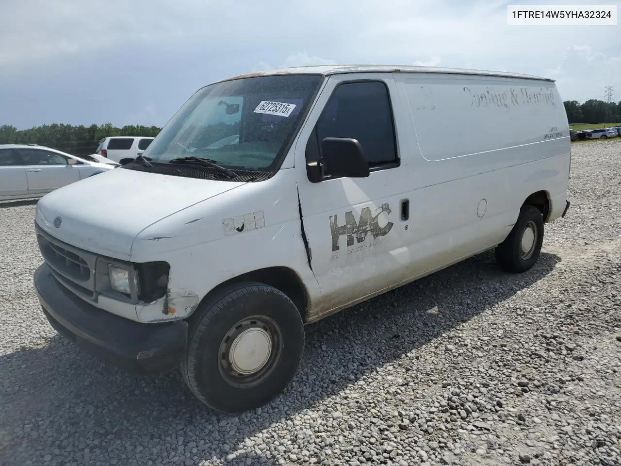 2000 Ford Econoline E150 Van VIN: 1FTRE14W5YHA32324 Lot: 62725315