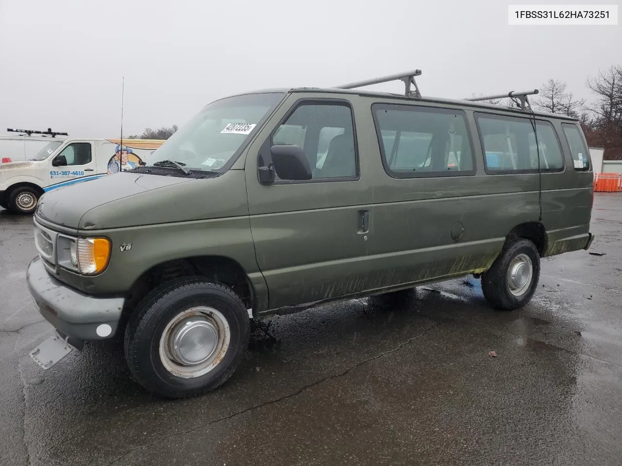 2002 Ford Econoline E350 Super Duty Wagon VIN: 1FBSS31L62HA73251 Lot: 42872235