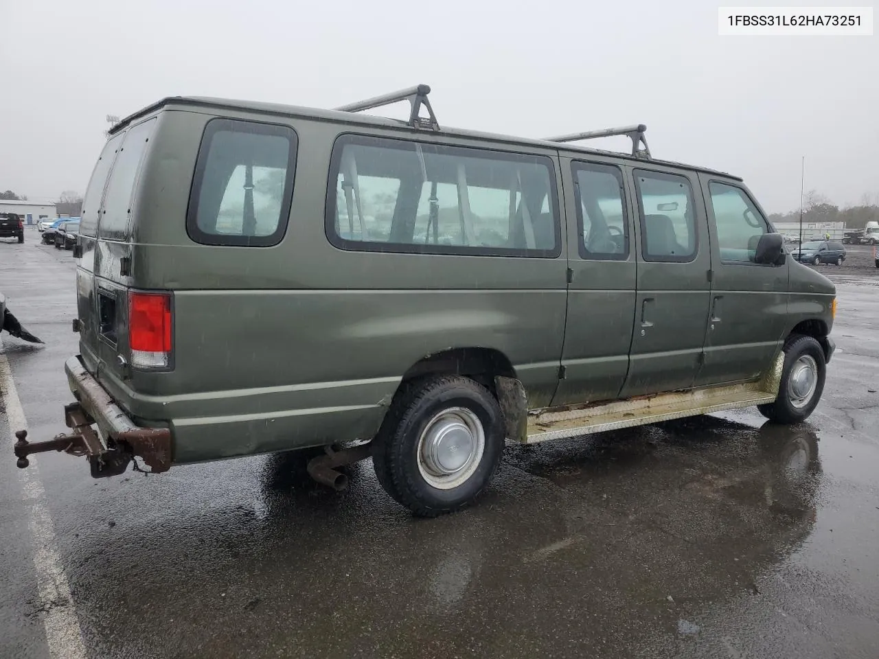 2002 Ford Econoline E350 Super Duty Wagon VIN: 1FBSS31L62HA73251 Lot: 42872235