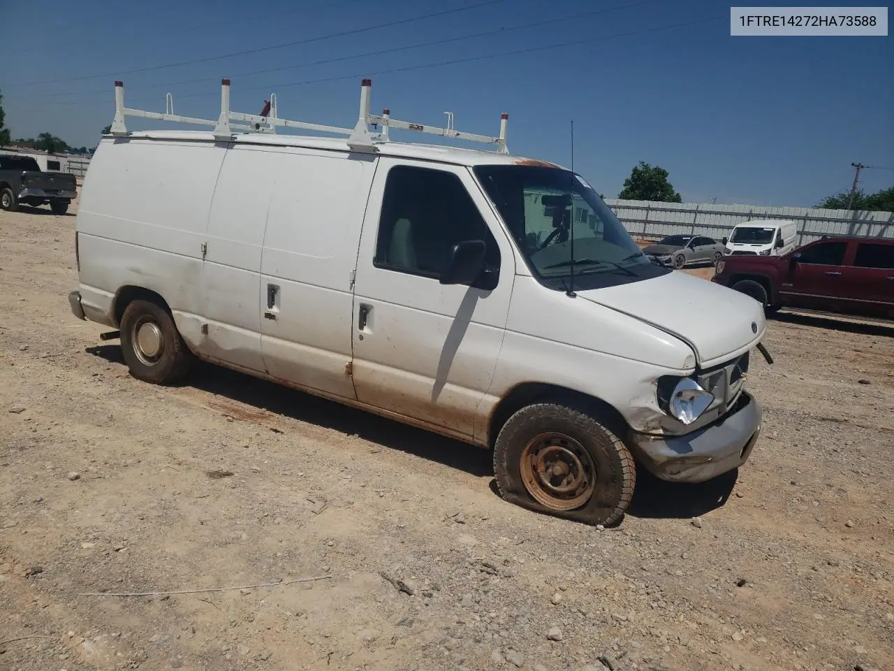2002 Ford Econoline E150 Van VIN: 1FTRE14272HA73588 Lot: 56753015