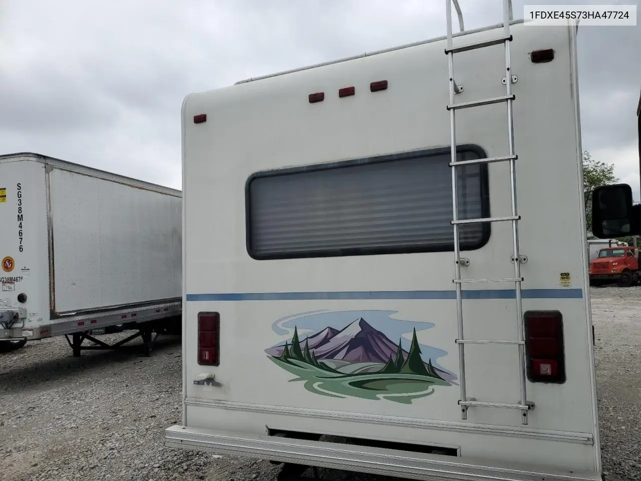 2003 Ford Econoline E450 Super Duty Cutaway Van VIN: 1FDXE45S73HA47724 Lot: 55815925