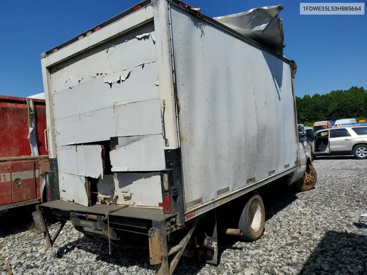 2003 Ford Econoline E350 Super Duty Cutaway Van VIN: 1FDWE35L53HB85664 Lot: 61047235