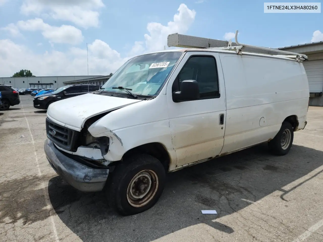 2003 Ford Econoline E250 Van VIN: 1FTNE24LX3HA80260 Lot: 62661205