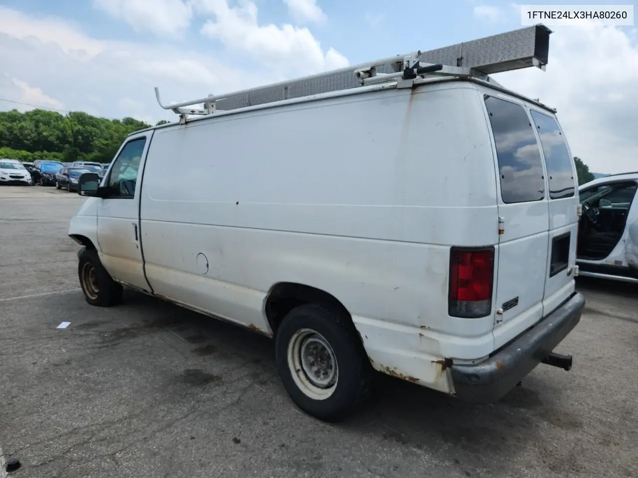 2003 Ford Econoline E250 Van VIN: 1FTNE24LX3HA80260 Lot: 62661205