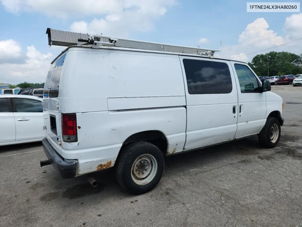 2003 Ford Econoline E250 Van VIN: 1FTNE24LX3HA80260 Lot: 62661205