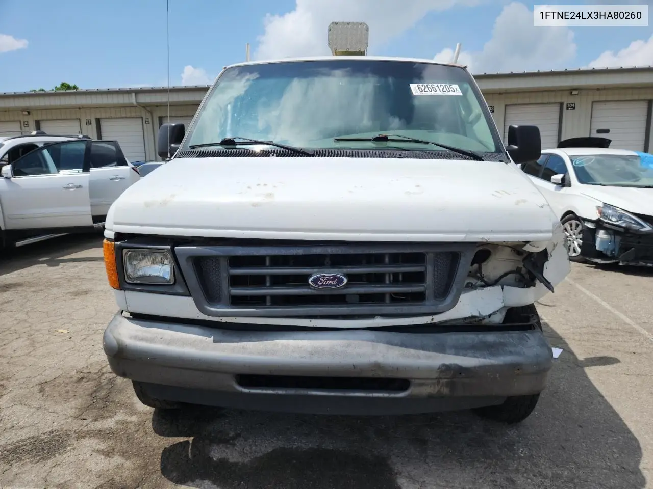 2003 Ford Econoline E250 Van VIN: 1FTNE24LX3HA80260 Lot: 62661205