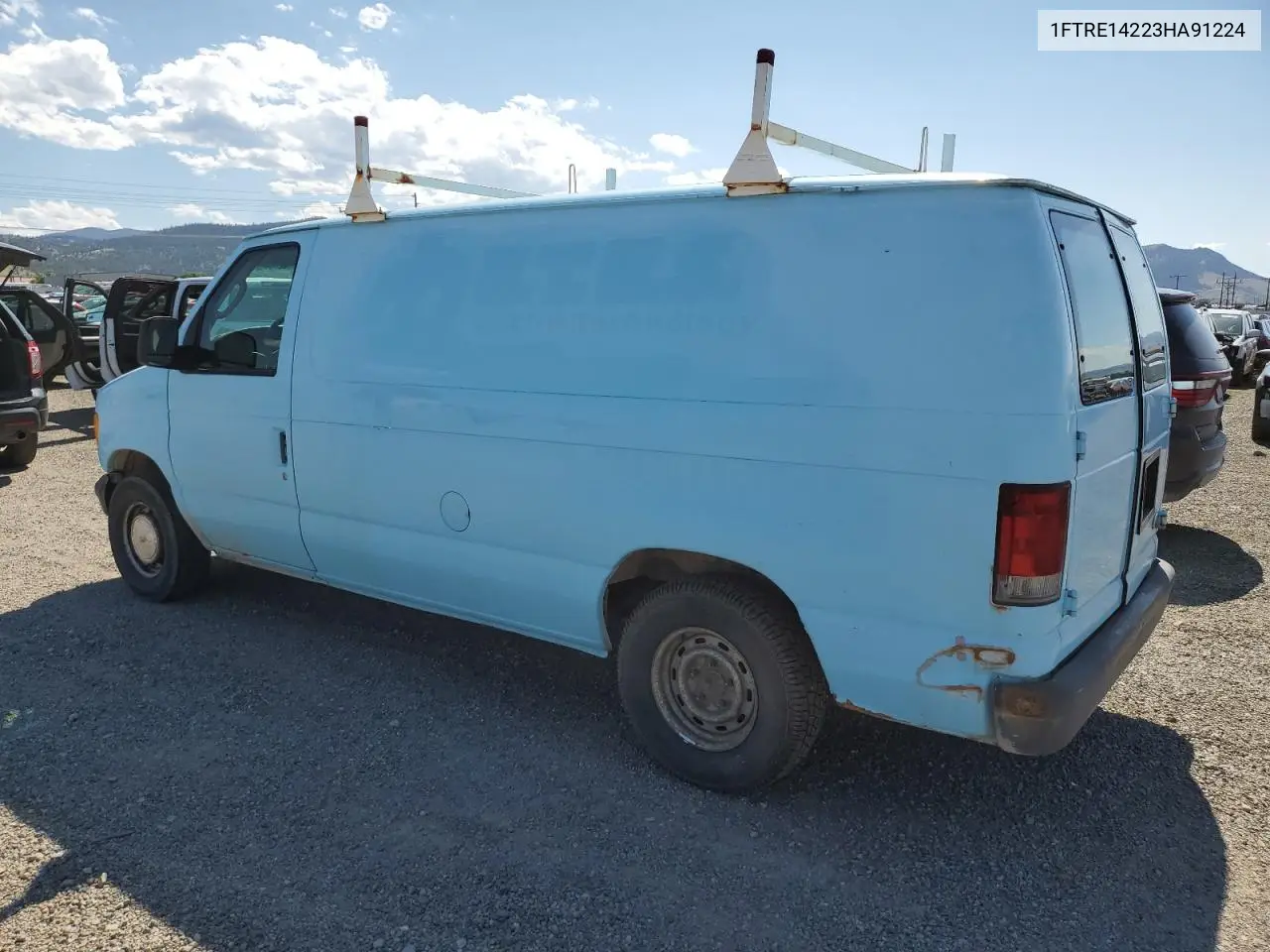 2003 Ford Econoline E150 Van VIN: 1FTRE14223HA91224 Lot: 62784895