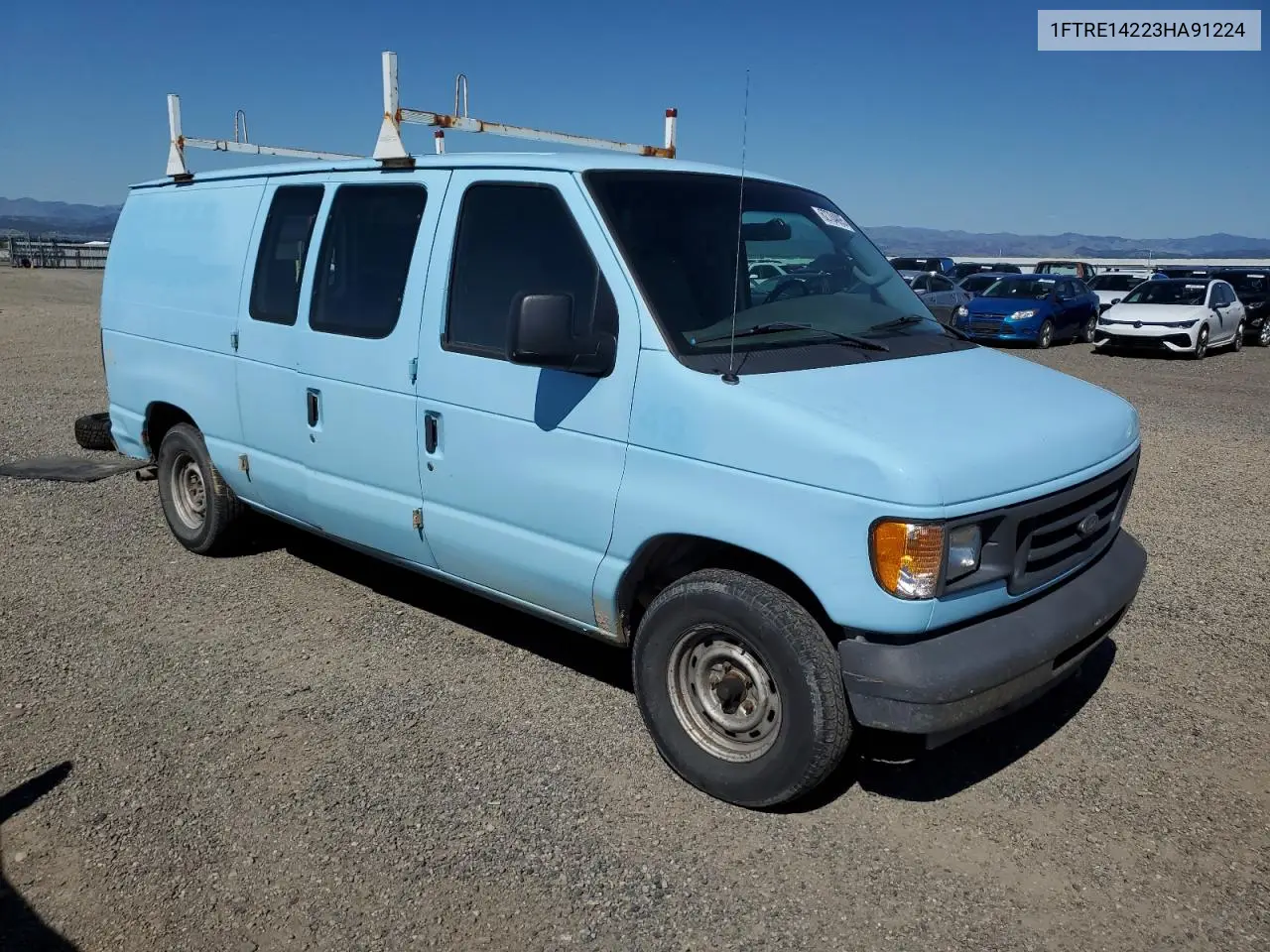 2003 Ford Econoline E150 Van VIN: 1FTRE14223HA91224 Lot: 62784895