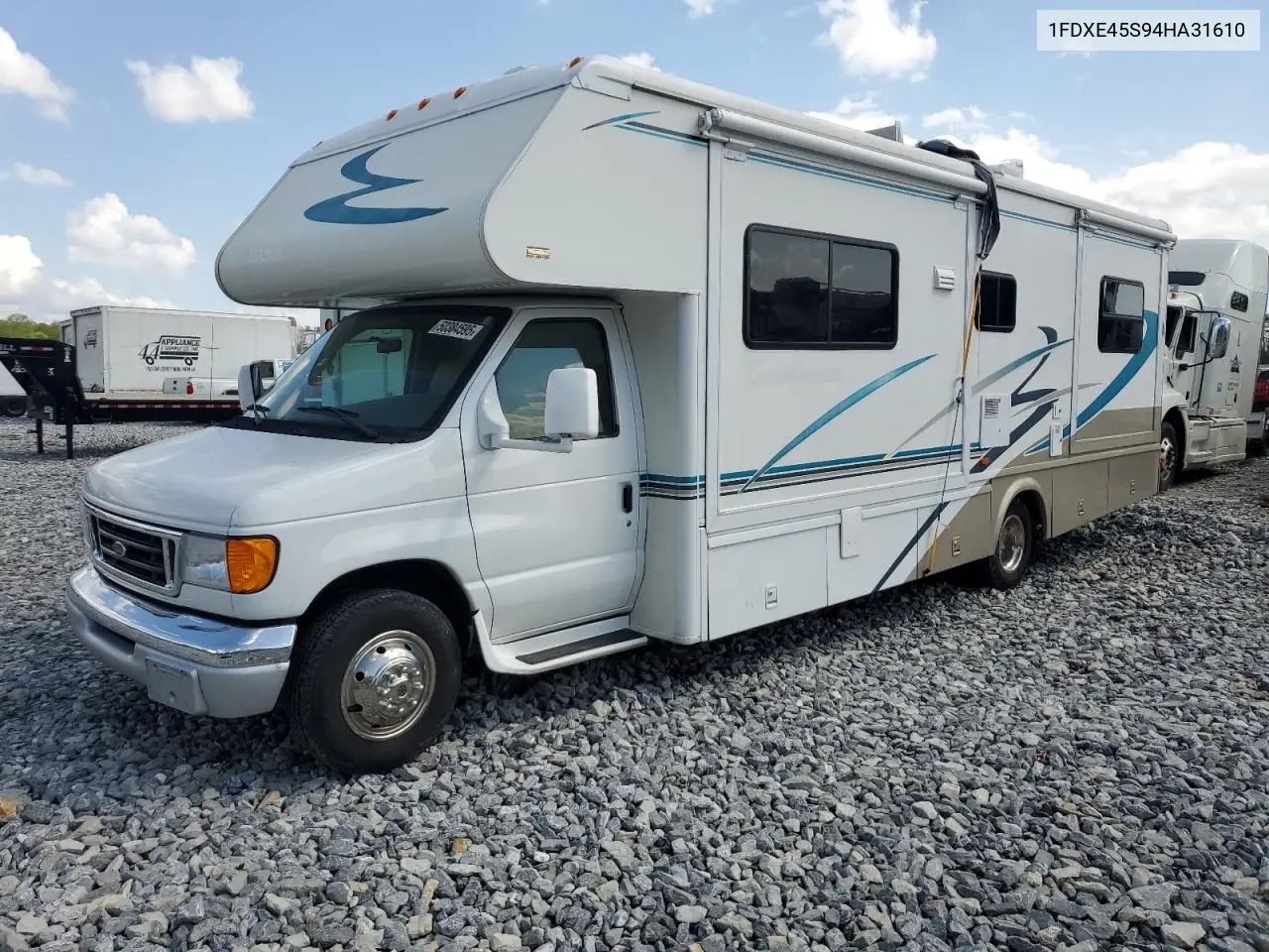 2004 Ford Econoline E450 Super Duty Cutaway Van VIN: 1FDXE45S94HA31610 Lot: 50384595