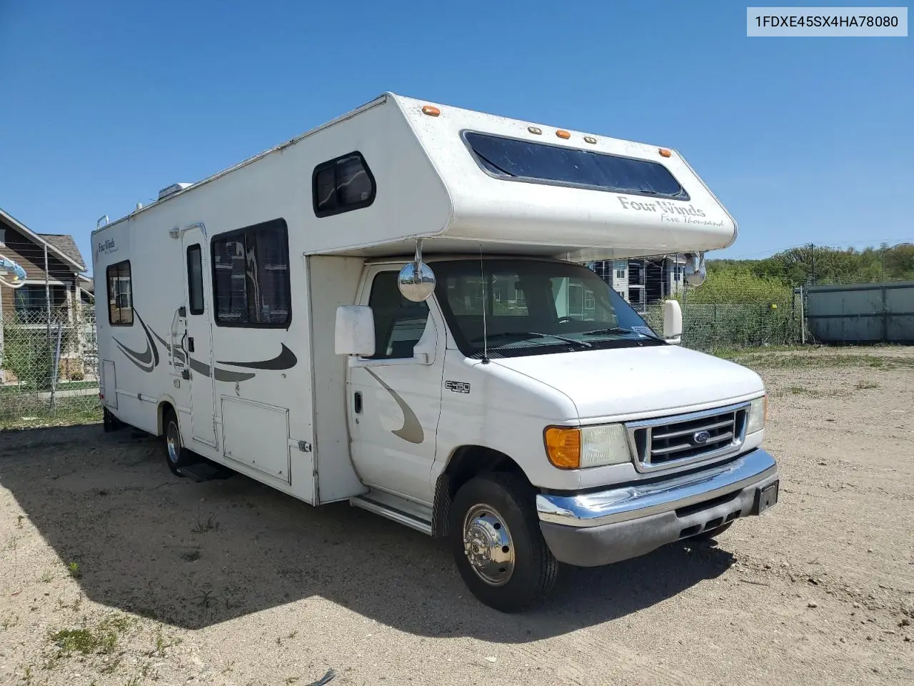 2004 Ford Econoline E450 Super Duty Cutaway Van VIN: 1FDXE45SX4HA78080 Lot: 56036935