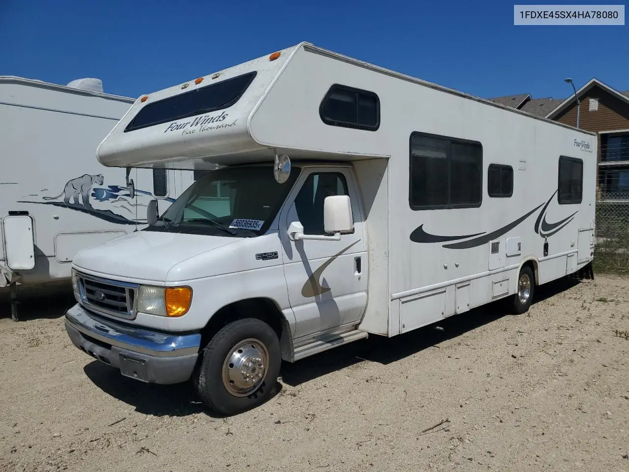 2004 Ford Econoline E450 Super Duty Cutaway Van VIN: 1FDXE45SX4HA78080 Lot: 56036935