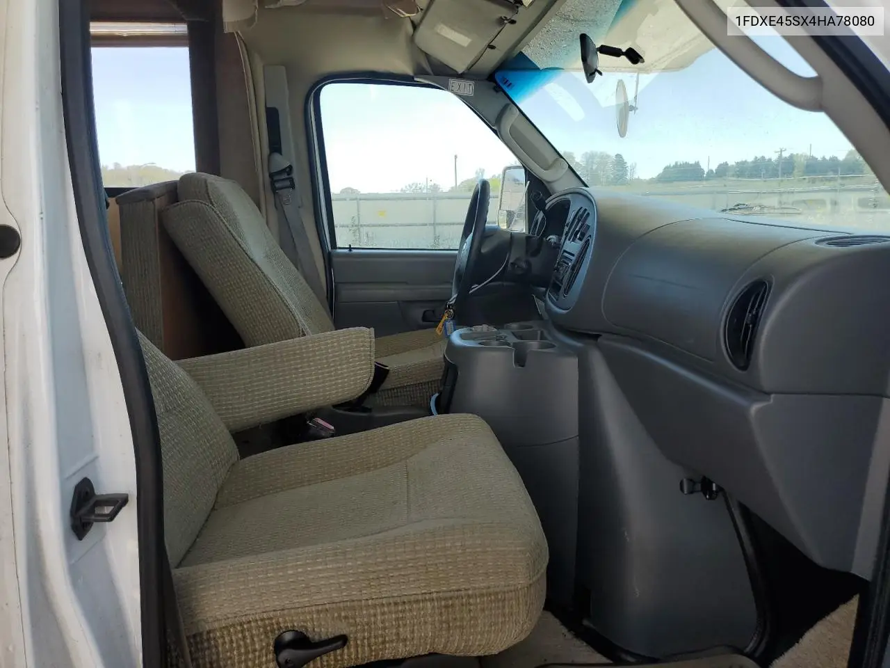 2004 Ford Econoline E450 Super Duty Cutaway Van VIN: 1FDXE45SX4HA78080 Lot: 56036935