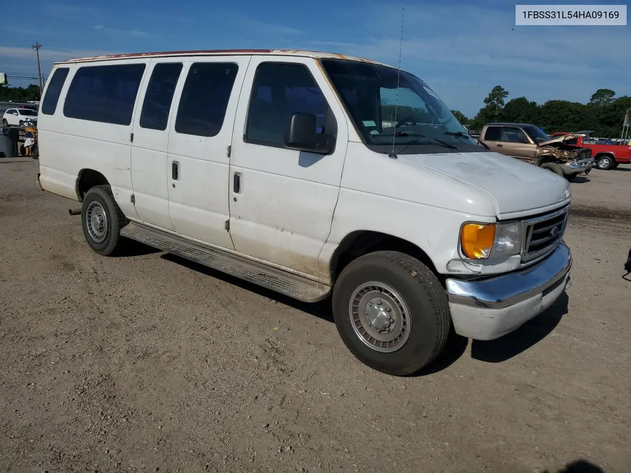 2004 Ford Econoline E350 Super Duty Wagon VIN: 1FBSS31L54HA09169 Lot: 62506585