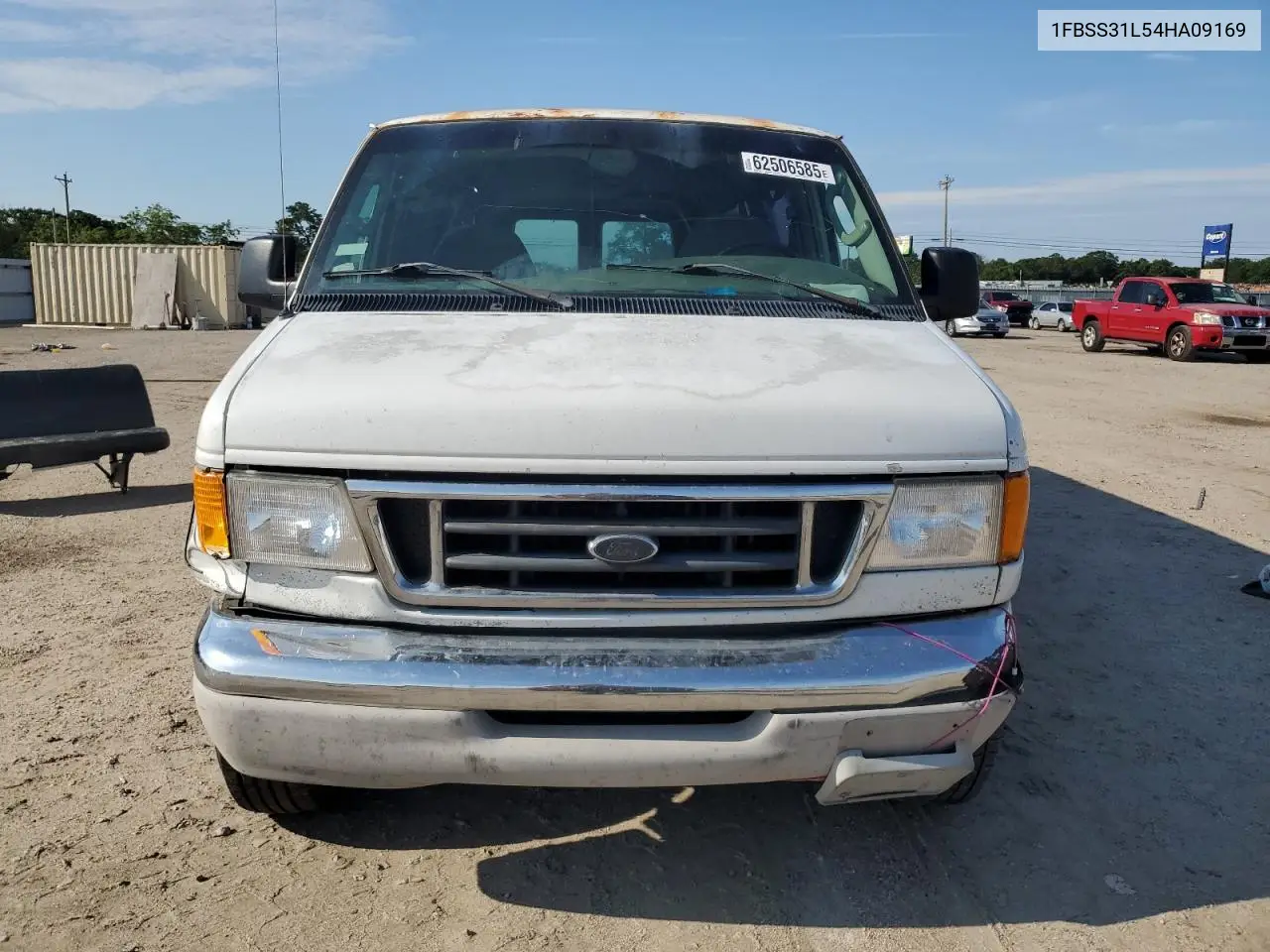 2004 Ford Econoline E350 Super Duty Wagon VIN: 1FBSS31L54HA09169 Lot: 62506585