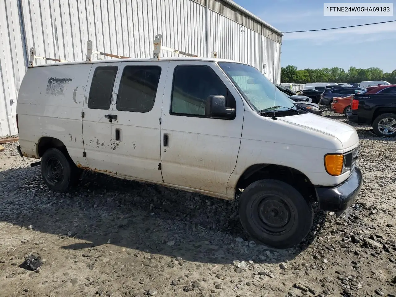 2005 Ford Econoline E250 Van VIN: 1FTNE24W05HA69183 Lot: 55996215