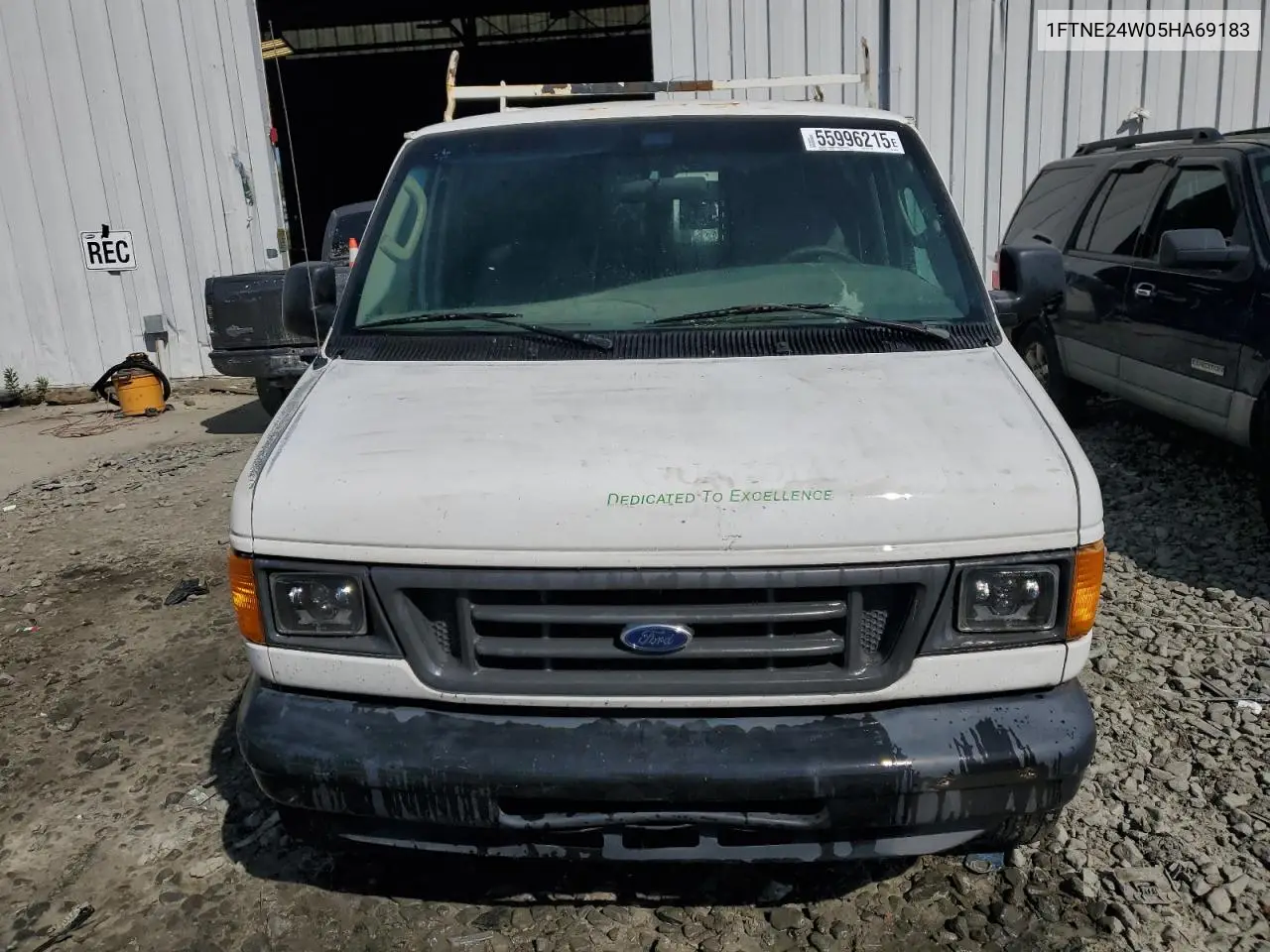 2005 Ford Econoline E250 Van VIN: 1FTNE24W05HA69183 Lot: 55996215