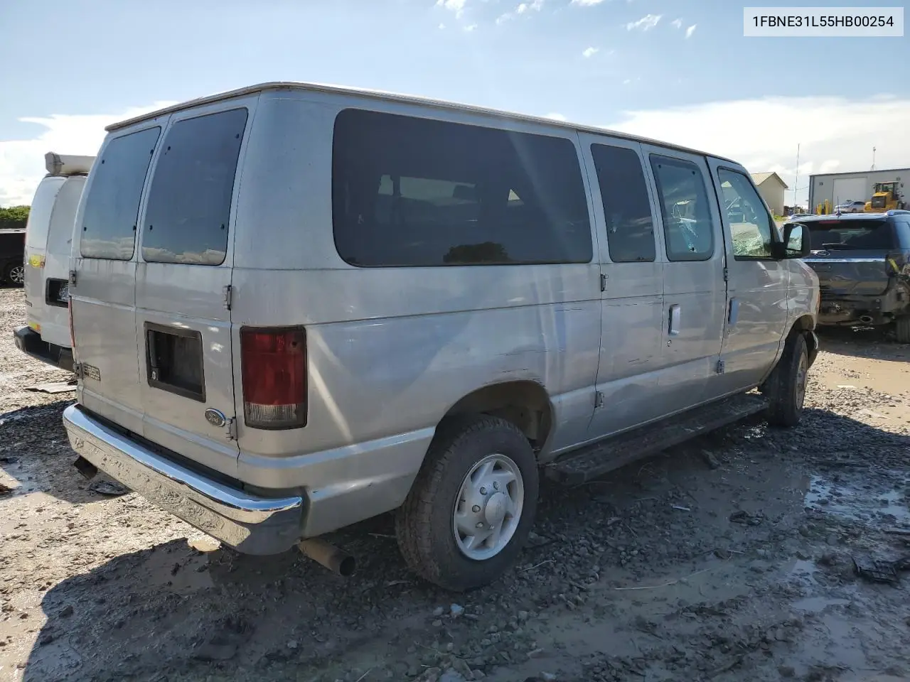 2005 Ford Econoline E350 Super Duty Wagon VIN: 1FBNE31L55HB00254 Lot: 56571865