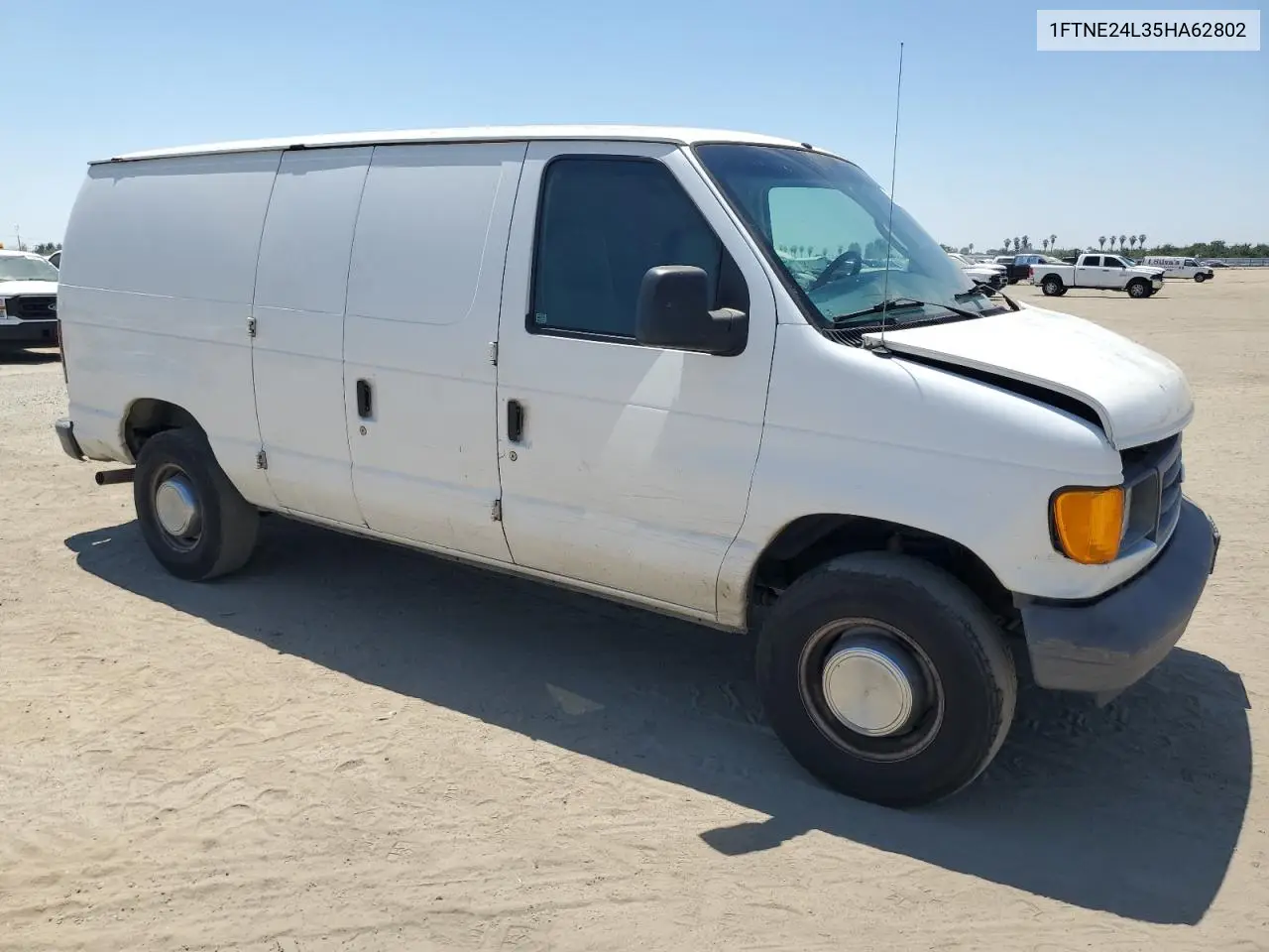 2005 Ford Econoline E250 Van VIN: 1FTNE24L35HA62802 Lot: 63104425