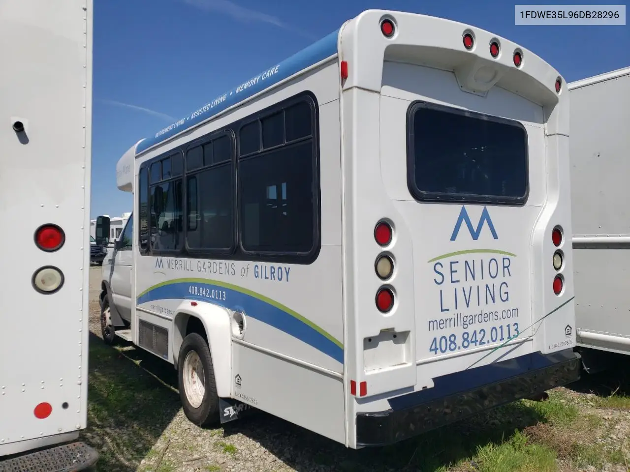 2006 Ford Econoline E350 Super Duty Cutaway Van VIN: 1FDWE35L96DB28296 Lot: 49893045