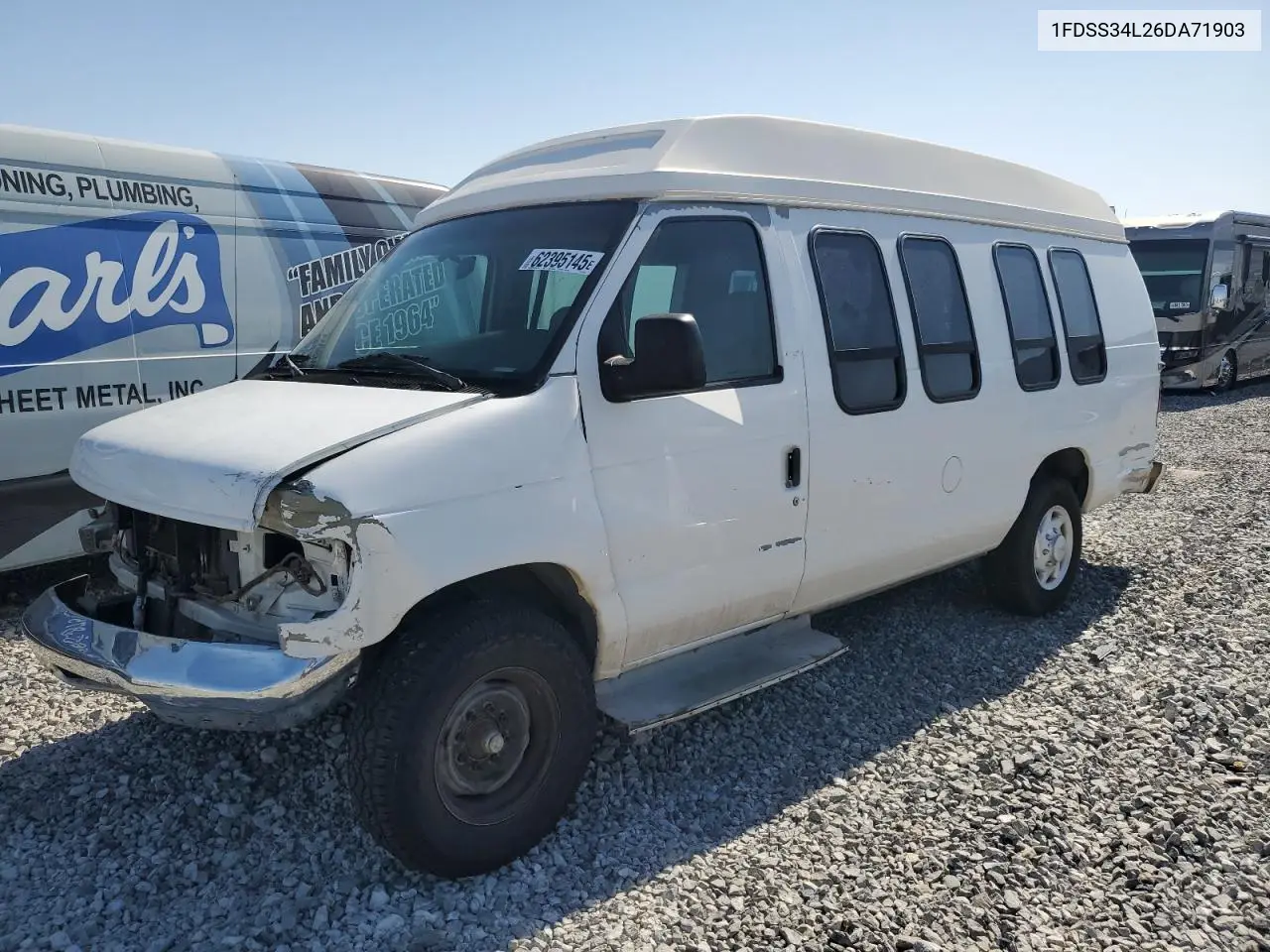 2006 Ford Econoline E350 Super Duty Van VIN: 1FDSS34L26DA71903 Lot: 62395145