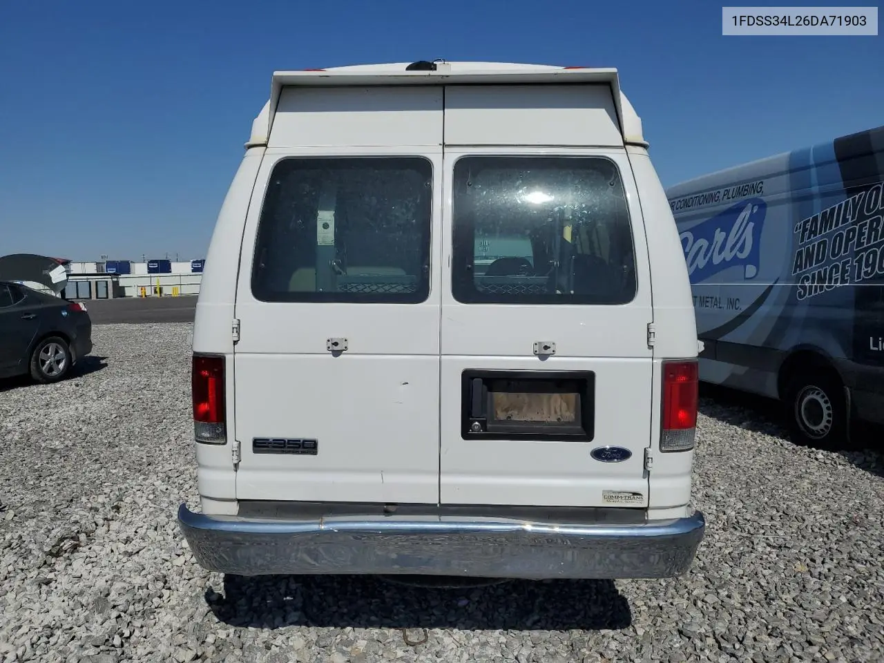 2006 Ford Econoline E350 Super Duty Van VIN: 1FDSS34L26DA71903 Lot: 62395145
